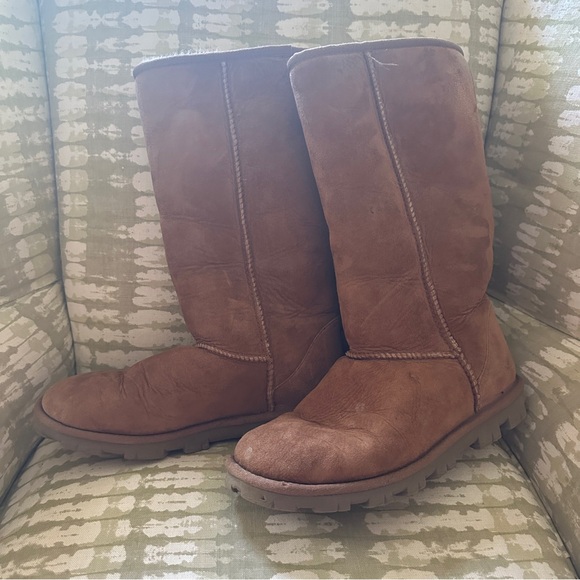 Ugg Classic Tall Chestnut Boots - Picture 5 of 6